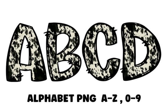 Exploring the Cowhide Alphabet Doodle Font for Branding