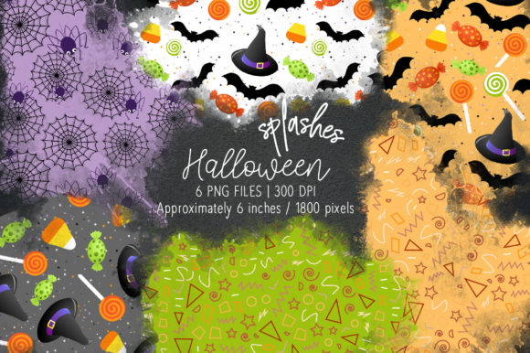 Halloween Watercolor Splashes 12: Unlocking Creative Potential