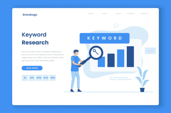 Mastering the Keyword Research Tool Landing Page