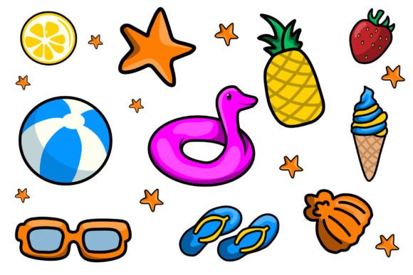 Summer Designs Flat Vector Icon: Your Ultimate Holiday Toolkit