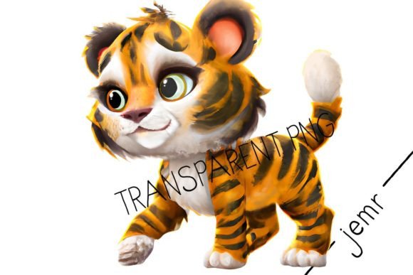 TIGER / TRANSPARENT PNG # 152: A Modern Design Asset